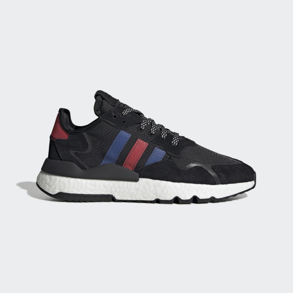Originals Adidas Nite Jogger Barbati Romania - Negrii/Albastru Regal/Rosii Inchis FV3585